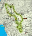 Cartina Colline e Lago